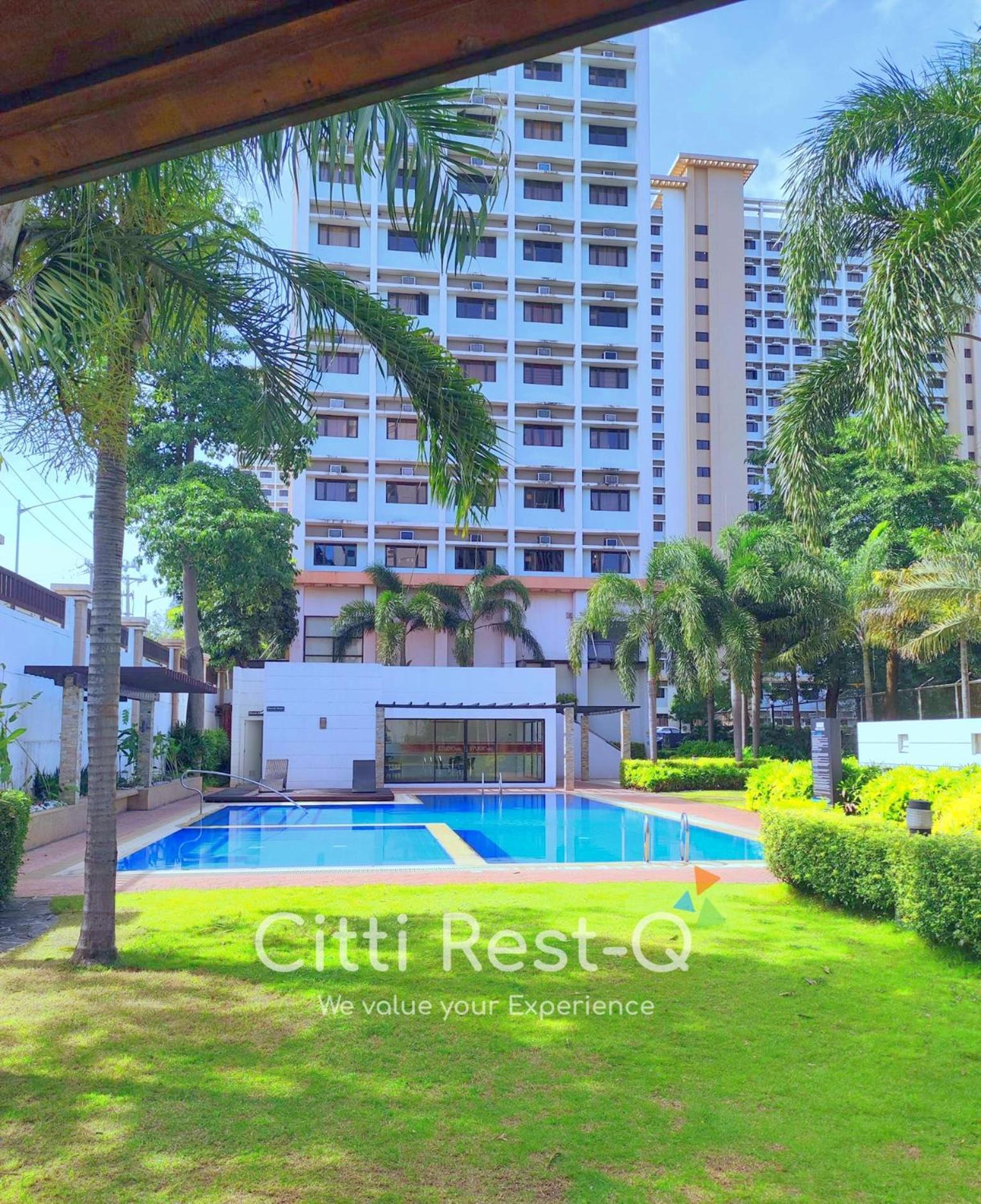 Cozy Unit With Free Pool, Netflix & Wifi In Alabang Crq3 Aparthotel Muntinlupa City Exterior photo